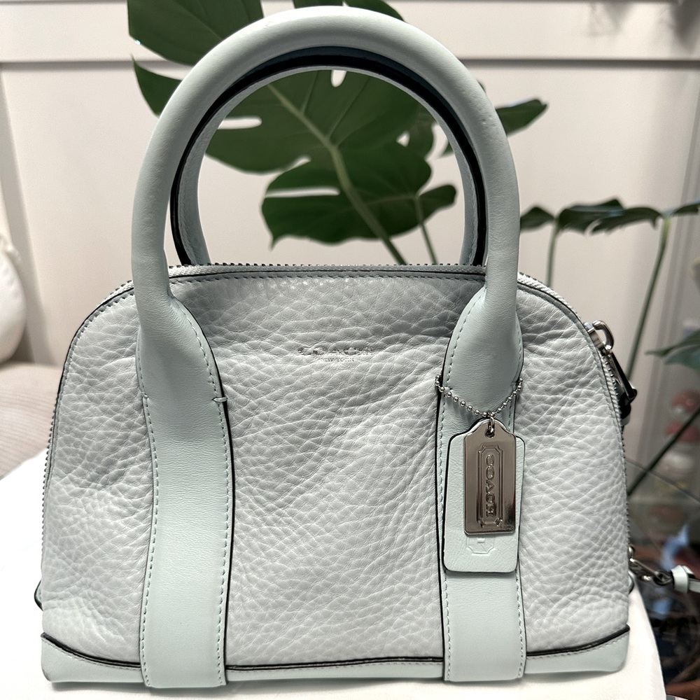 Coach top handle bag